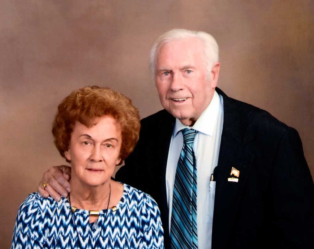 Paul and Anna Rill, founders of Rill's Bus Service